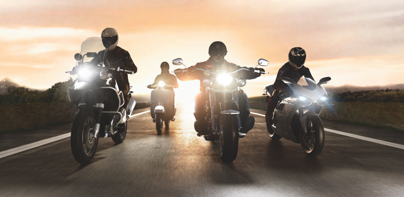 Motorcycle lighting by OSRAM